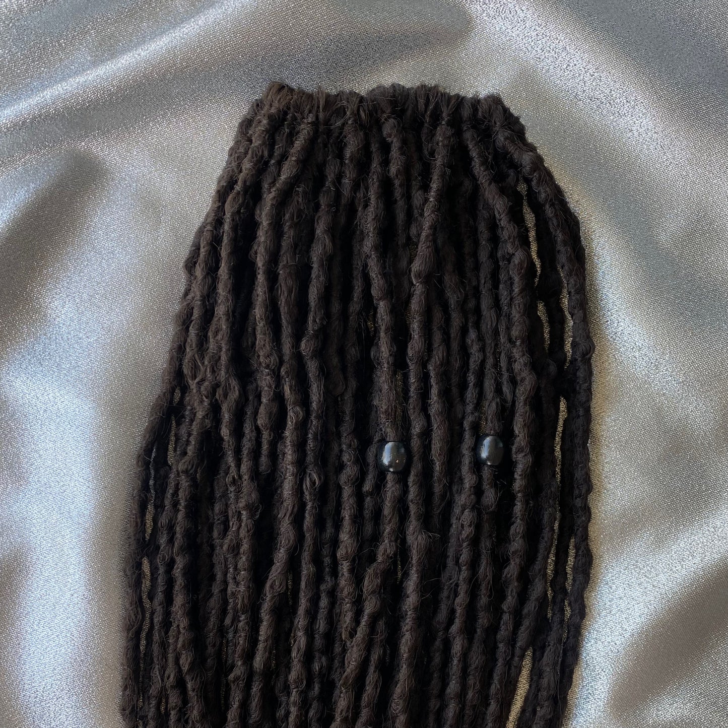 Dark Chocolate Brown Synthetic Crochet Dreadlocks