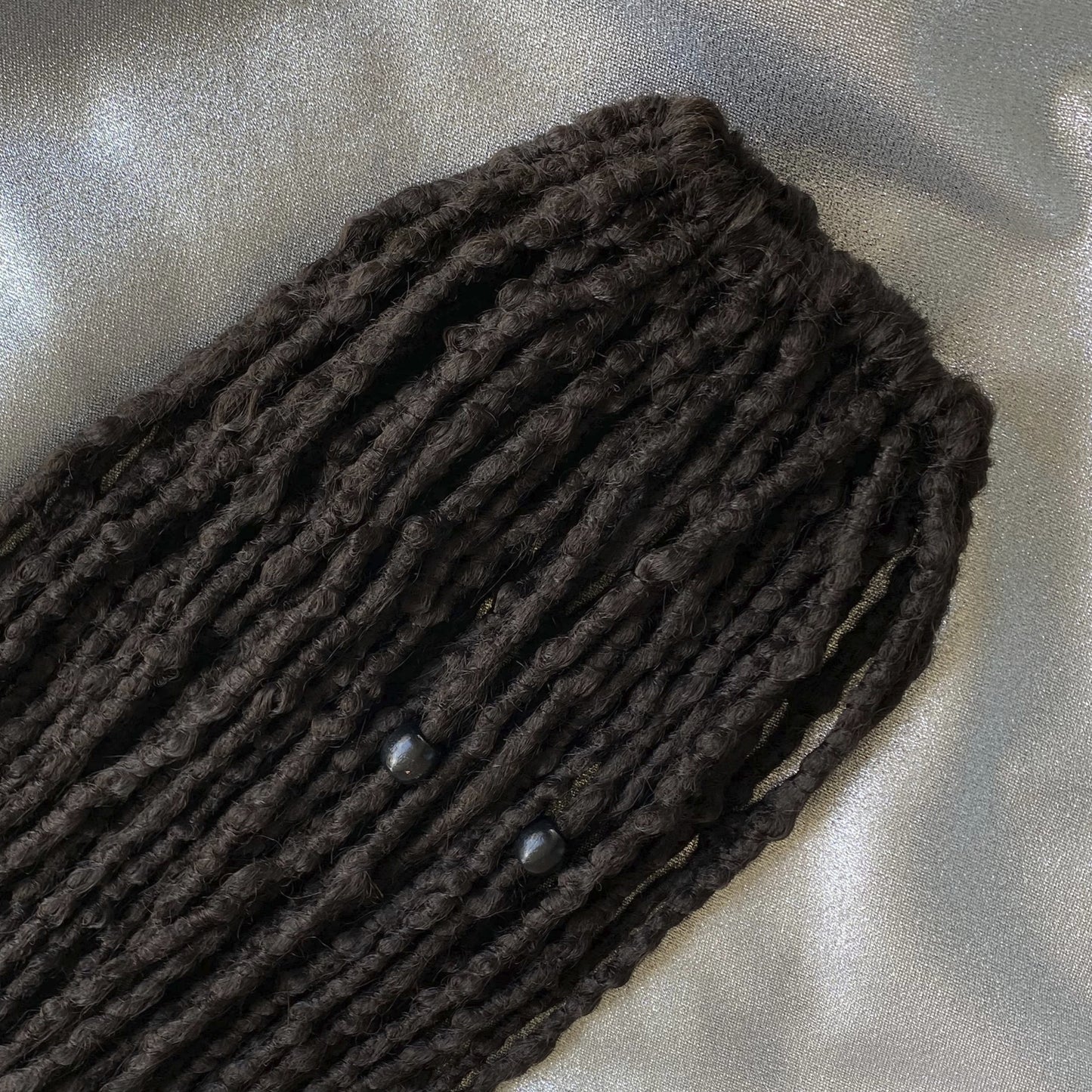 Dark Chocolate Brown Synthetic Crochet Dreadlocks