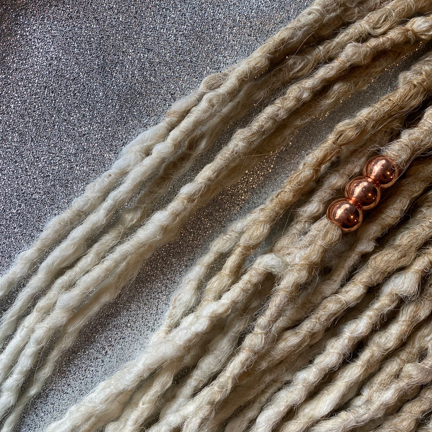 Synthetic Dreadlocks with Braids Warm Blonde Ombre
