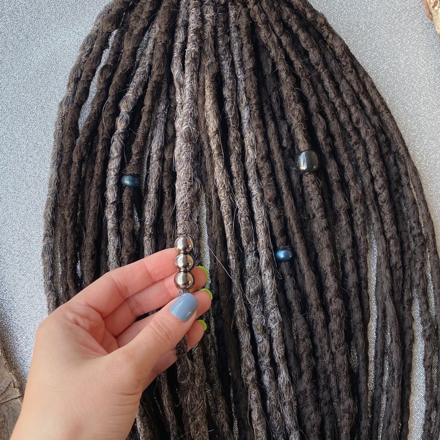 Chocolate Brown Synthetic Crochet Dreadlocks