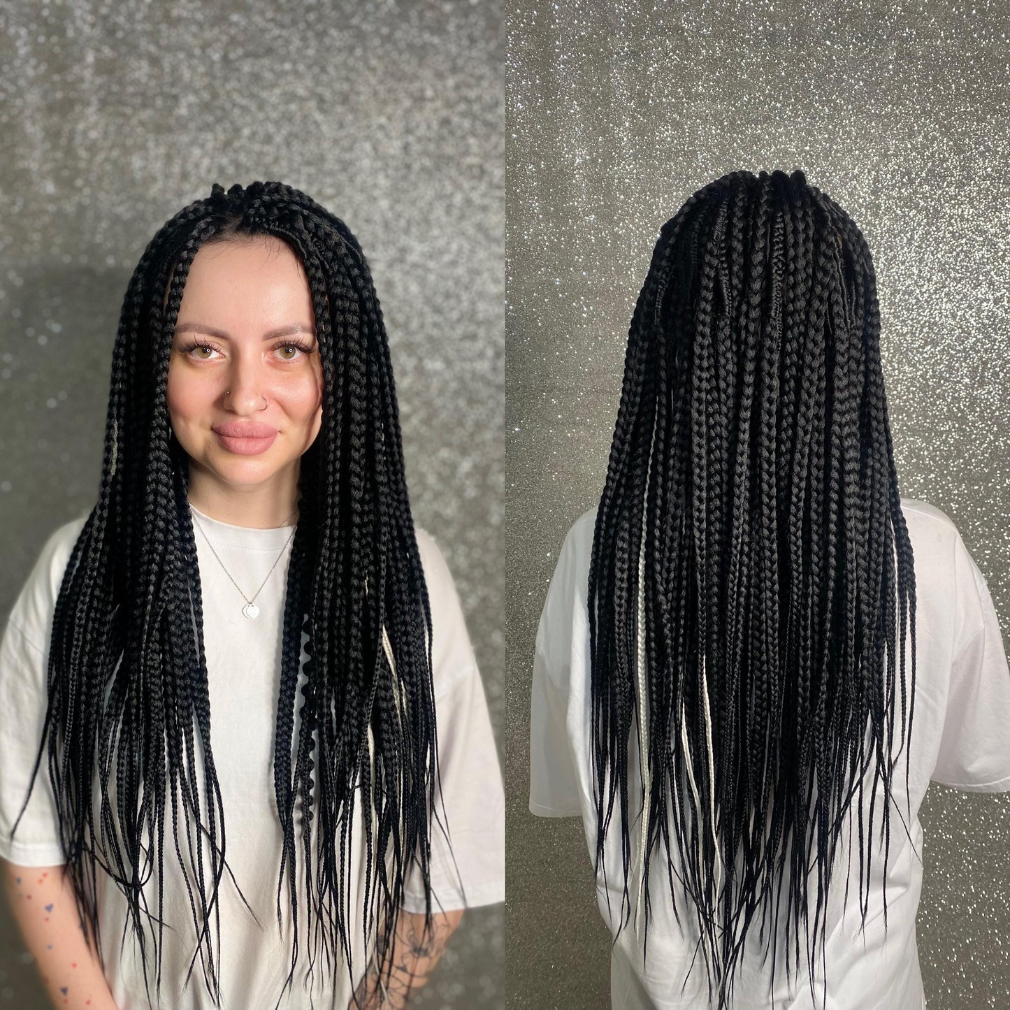 Black Synthetic Braids Hair Extensions
