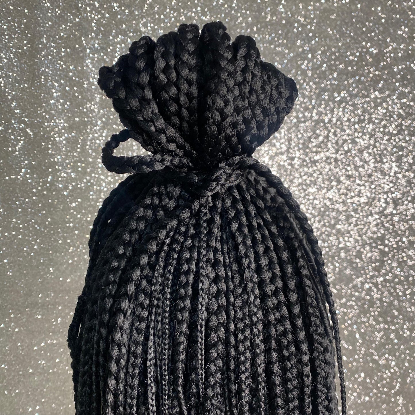 Black Synthetic Braids Hair Extensions