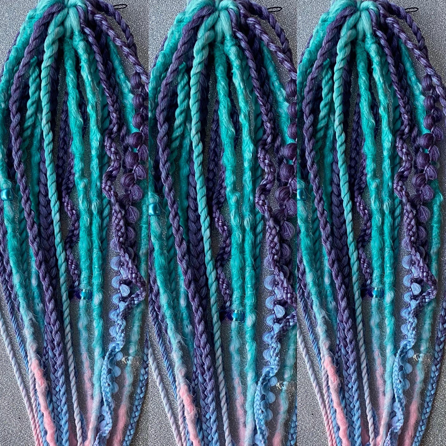 Colorful Synthetic Crochet Dreadlocks