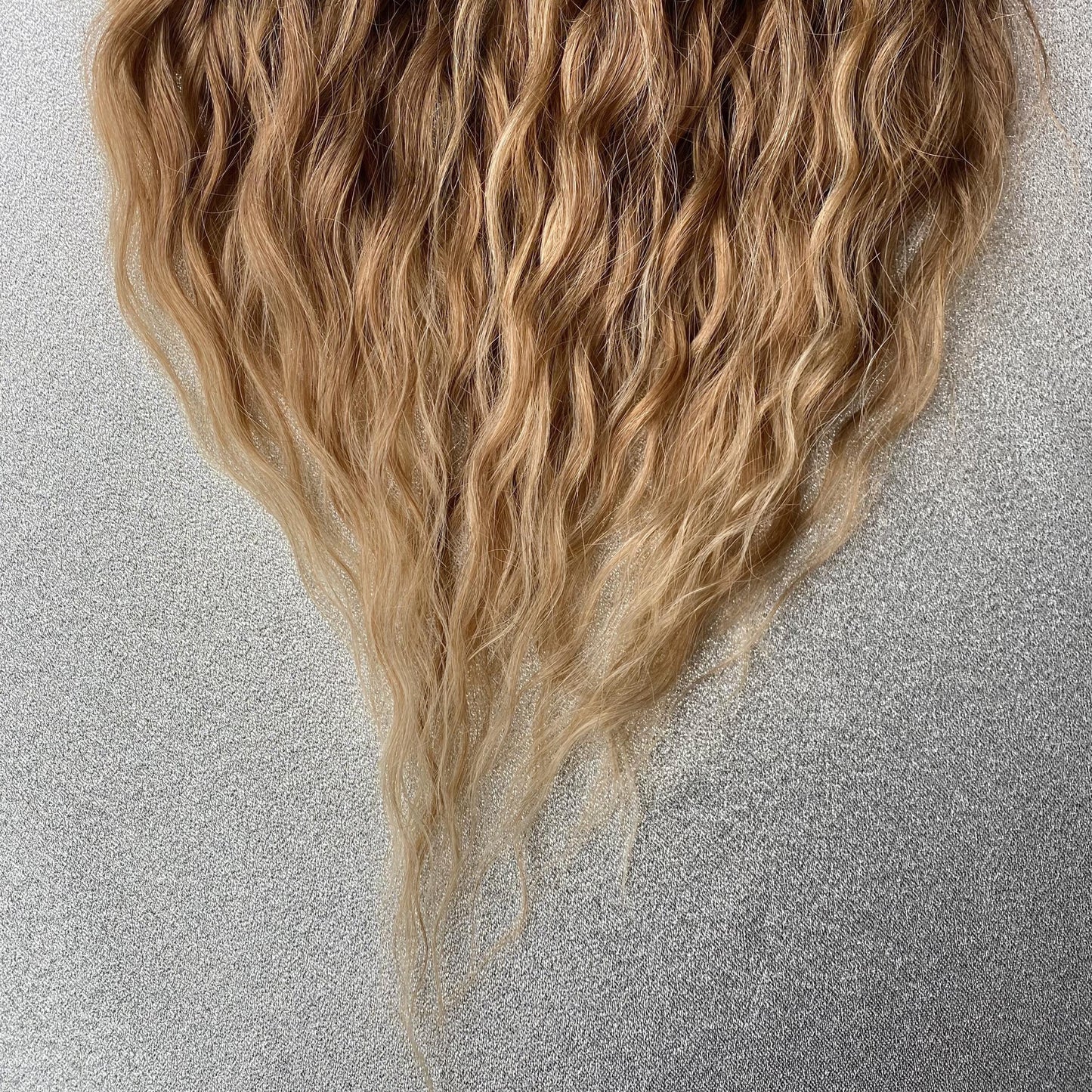 Synthetic Curly Brushable Dreadlocks Brown to Honey Ombre