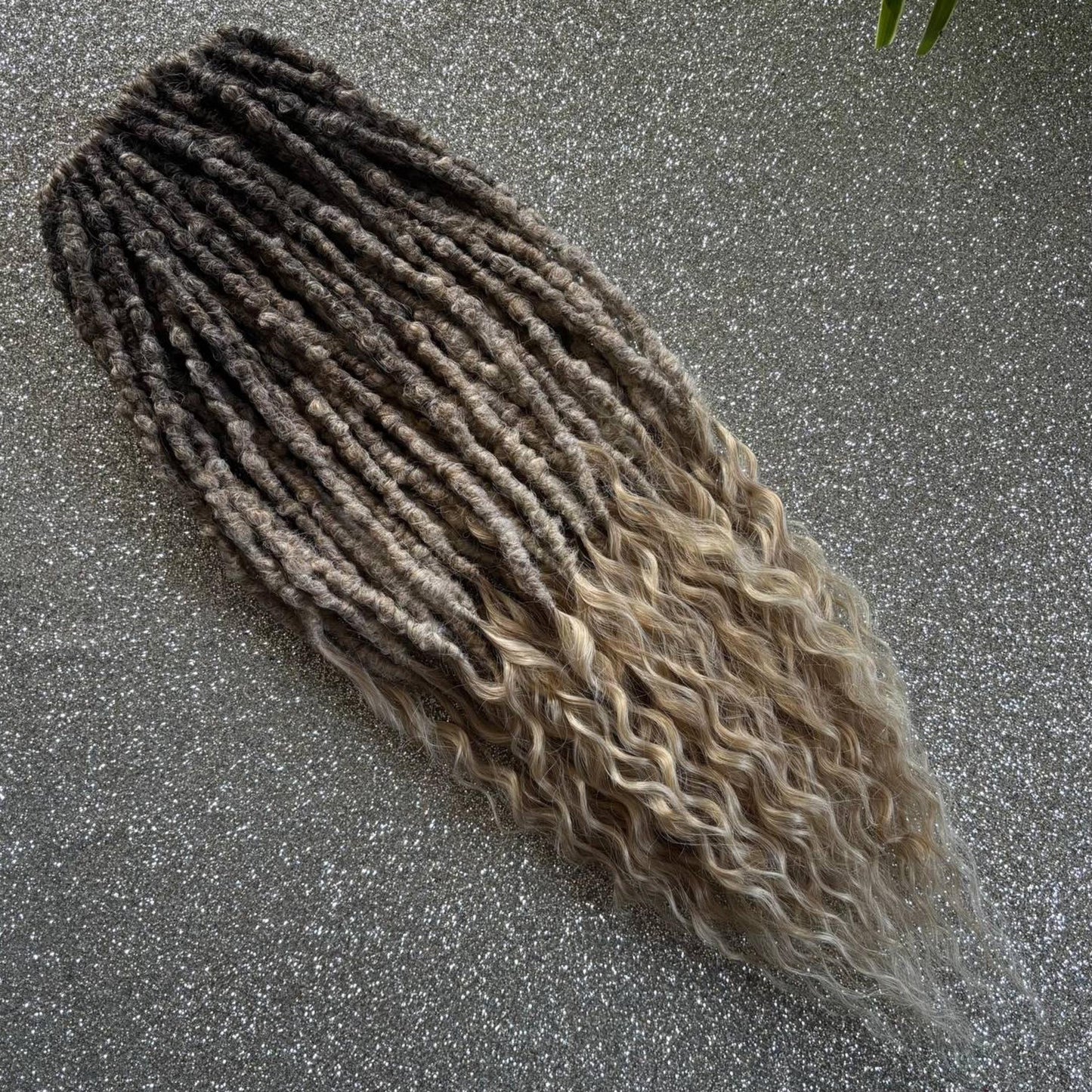 Boho Synthetic Crochet Dreadlocks Curly Loose Ends