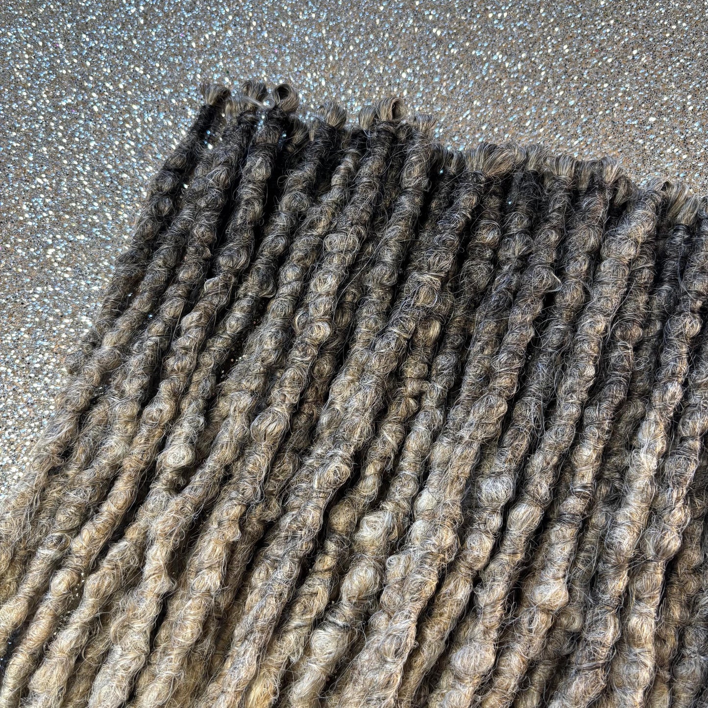 Boho Synthetic Crochet Dreadlocks Curly Loose Ends