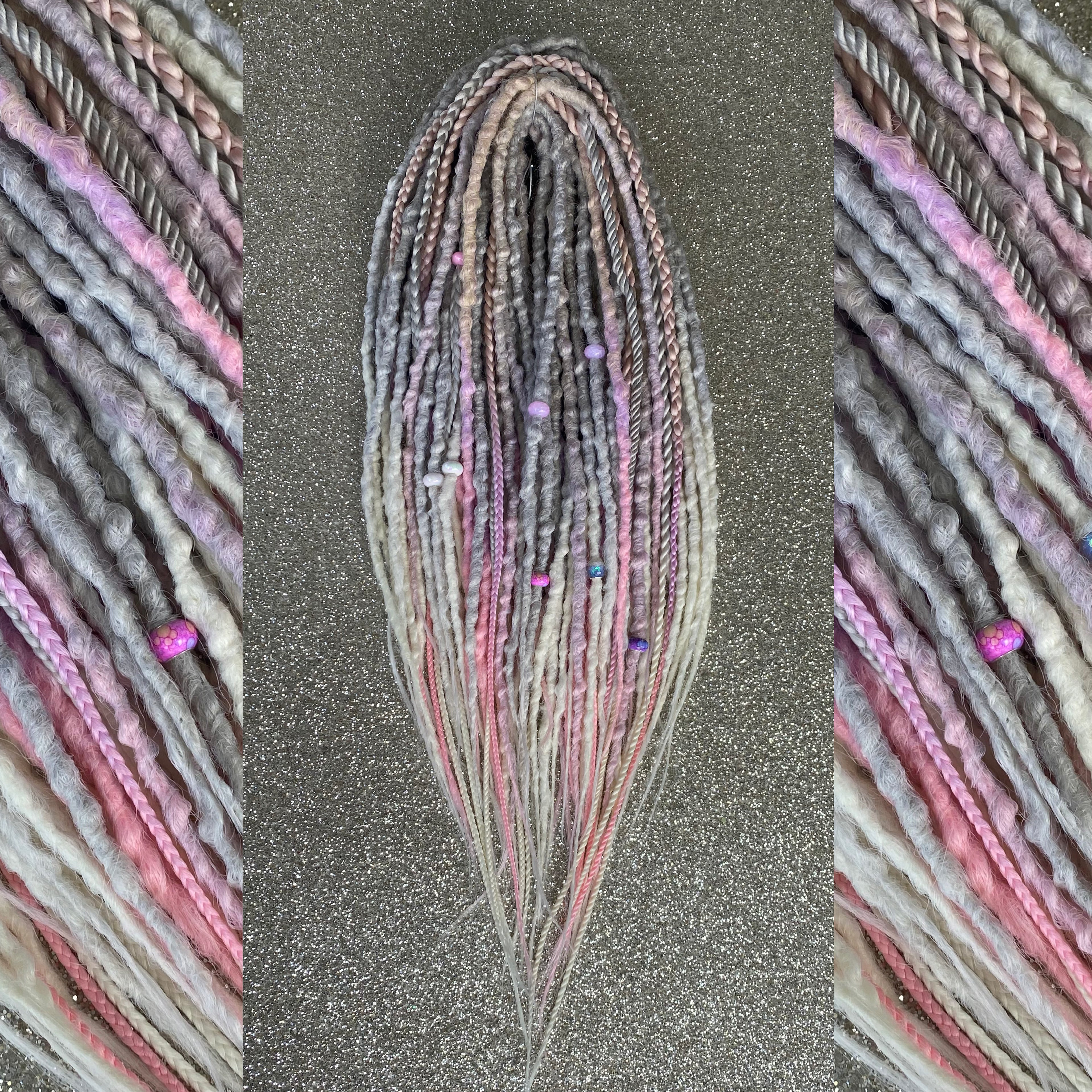 Custom Handmade Synthetic Dreadlocks Hair Extensions – MeadowDreads