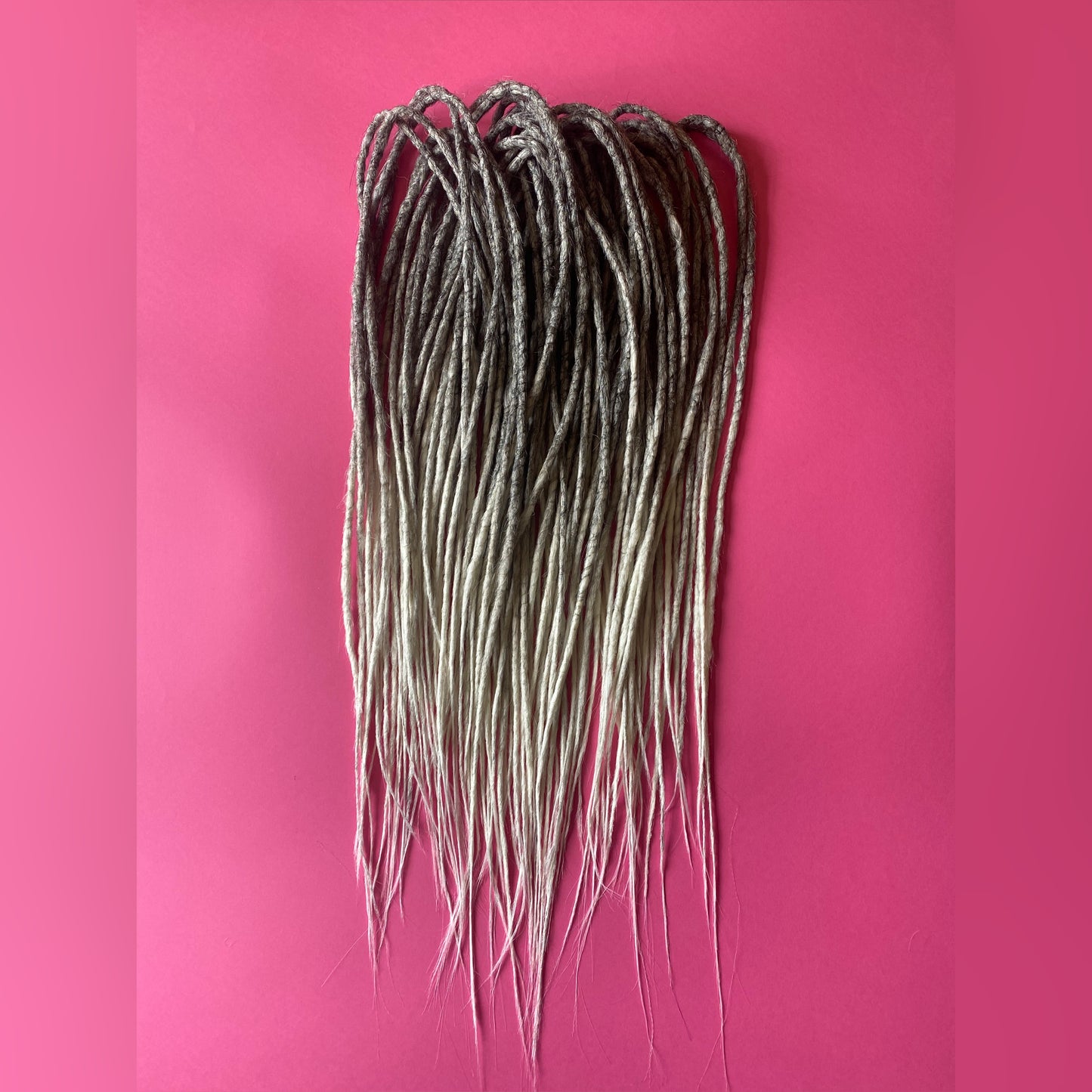 Synthetic Dreads Silver Blonde