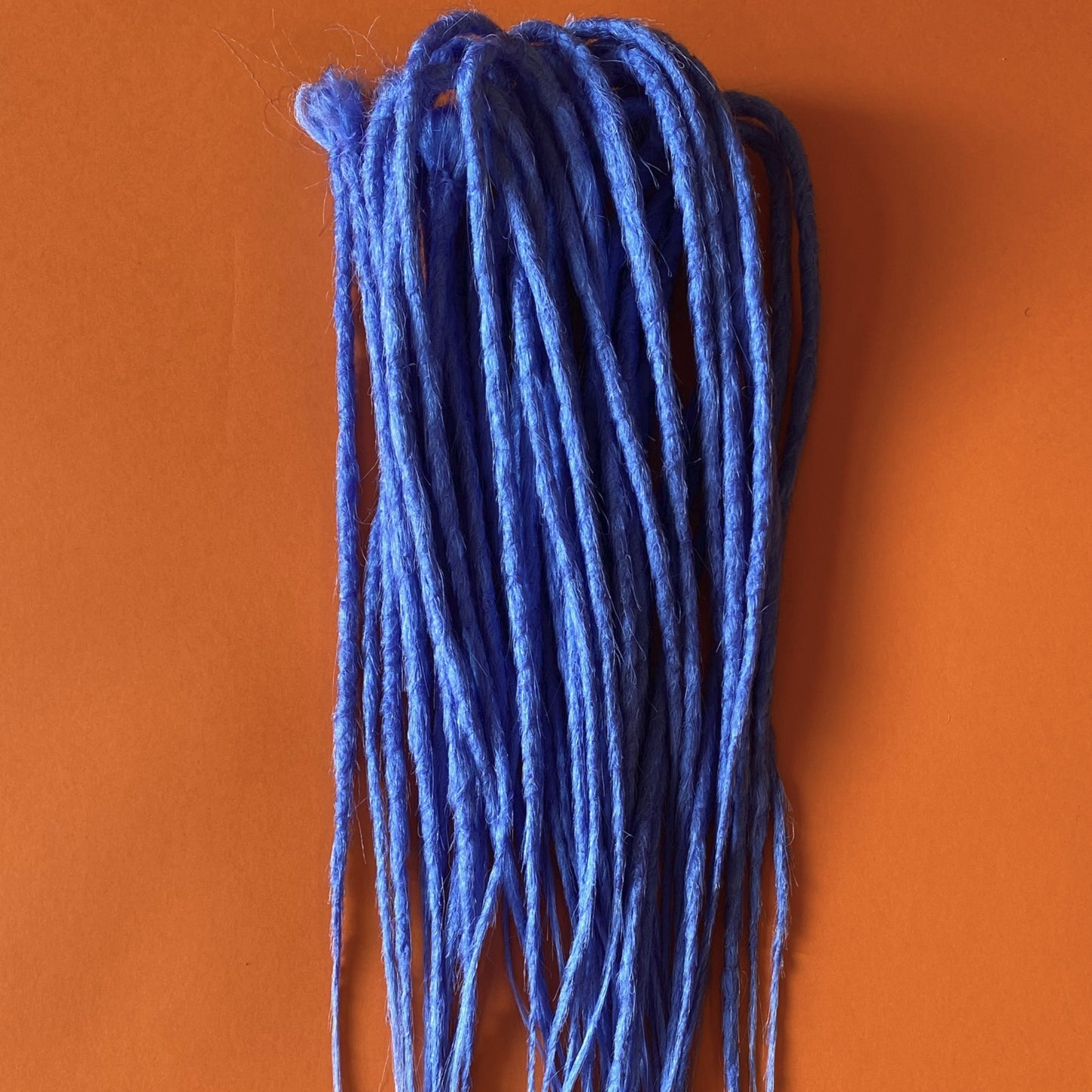 Bright Blue Sythetic dreadlocks