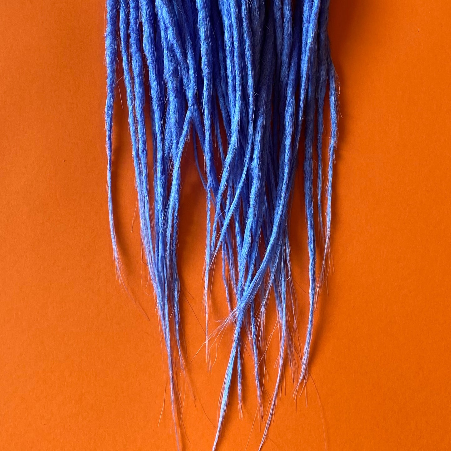 Bright Blue Sythetic dreadlocks