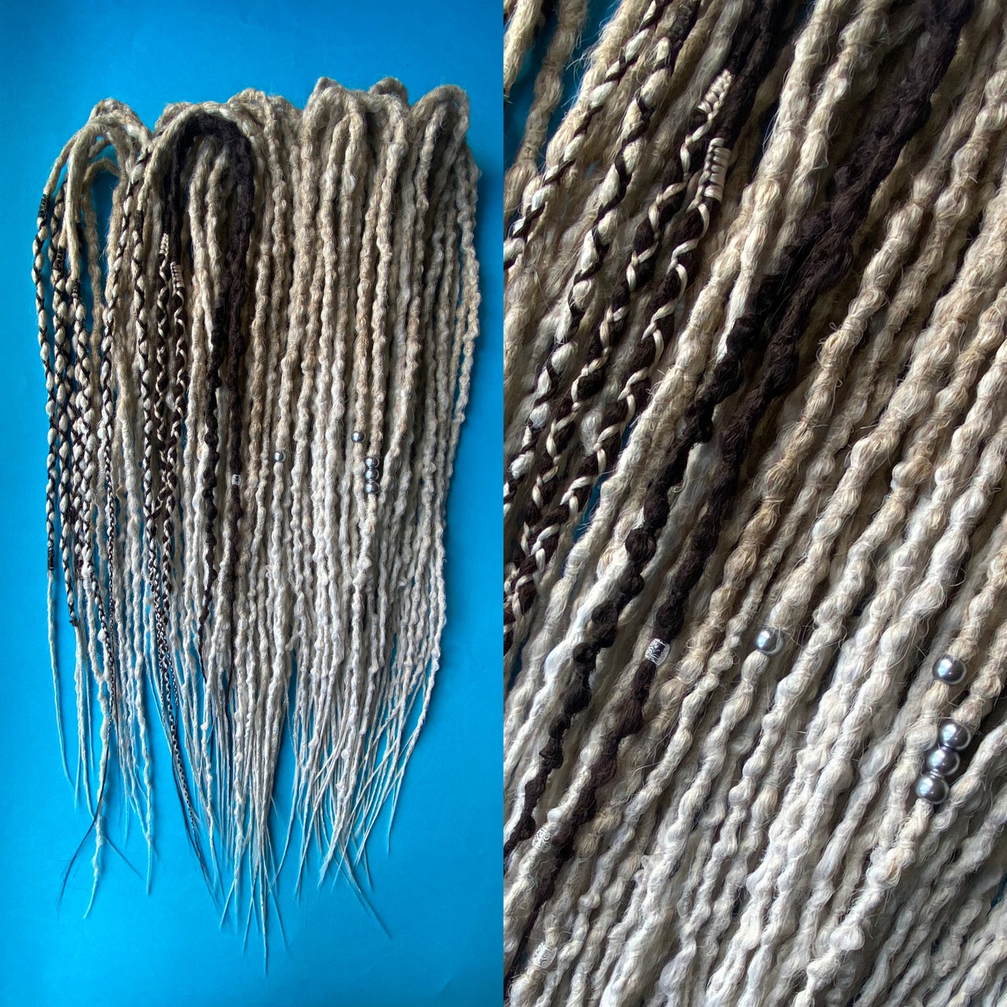 Men's Boho Synthetic Dreadlocks