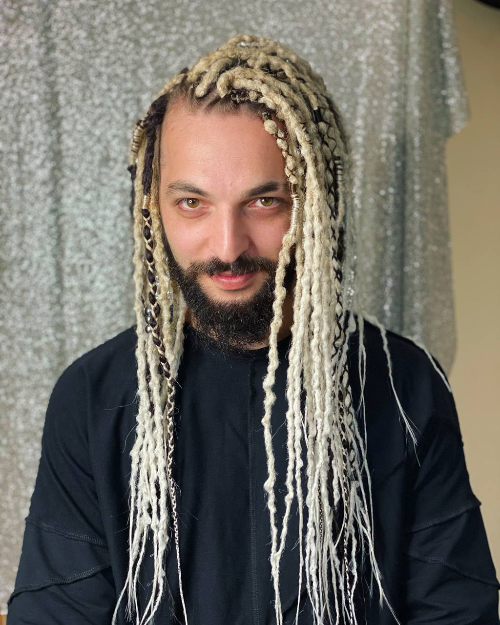 Men's Boho Synthetic Dreadlocks