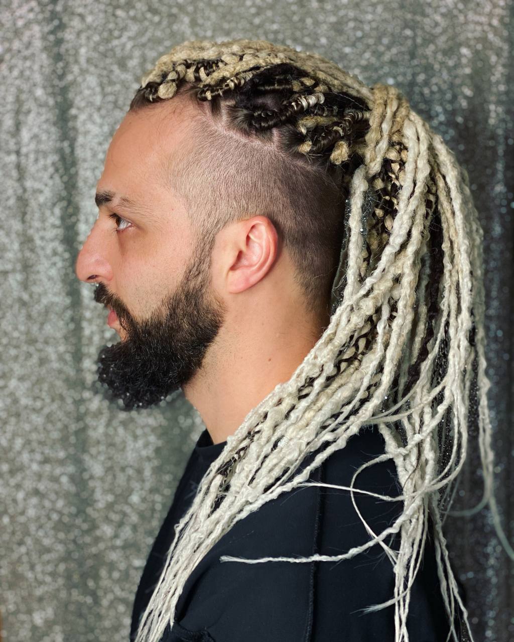 Men's Boho Synthetic Dreadlocks