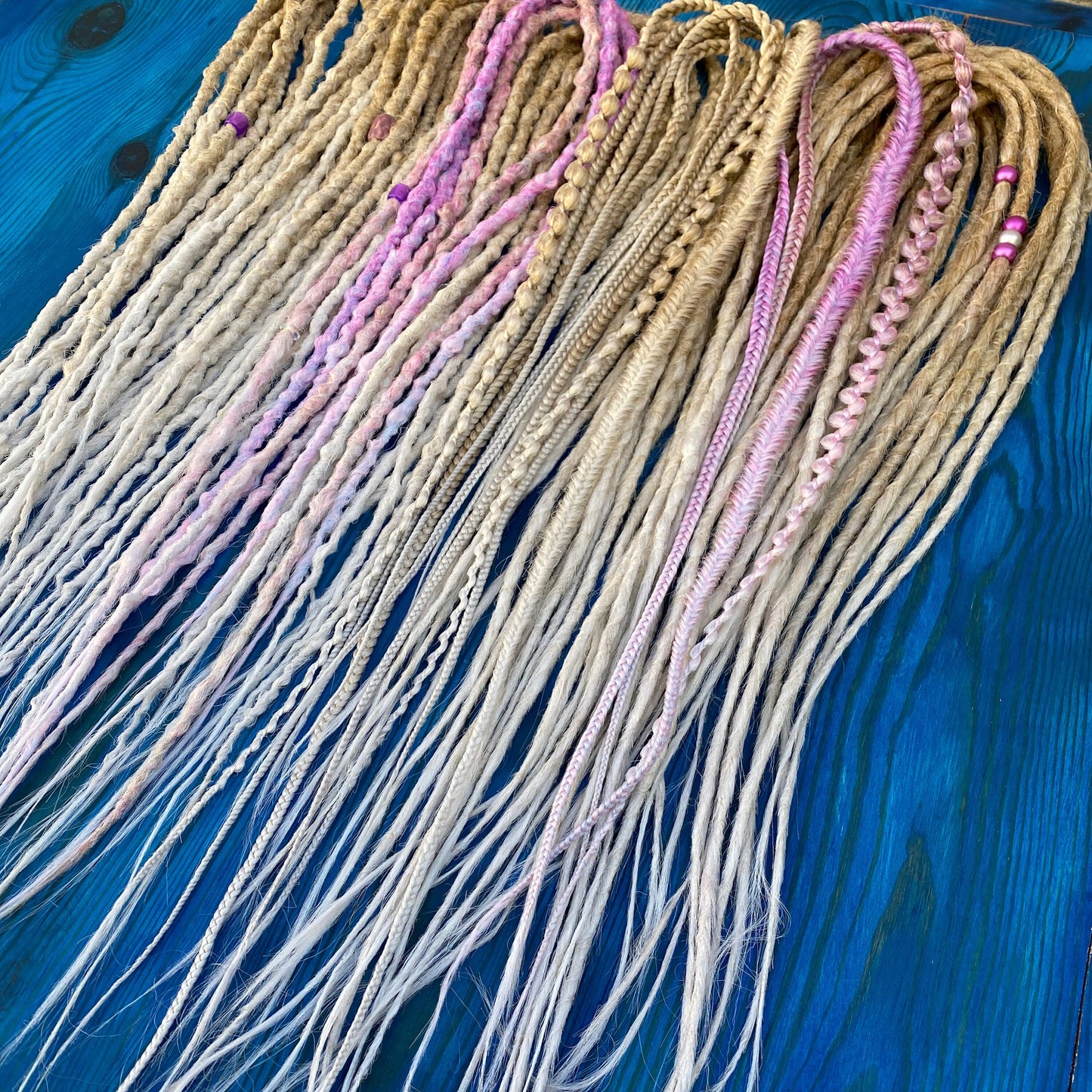 Blonde Ombre Synthetic Dreads