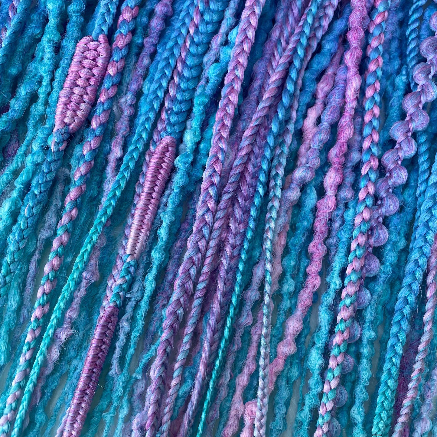 Colorful Synthetic Dreads