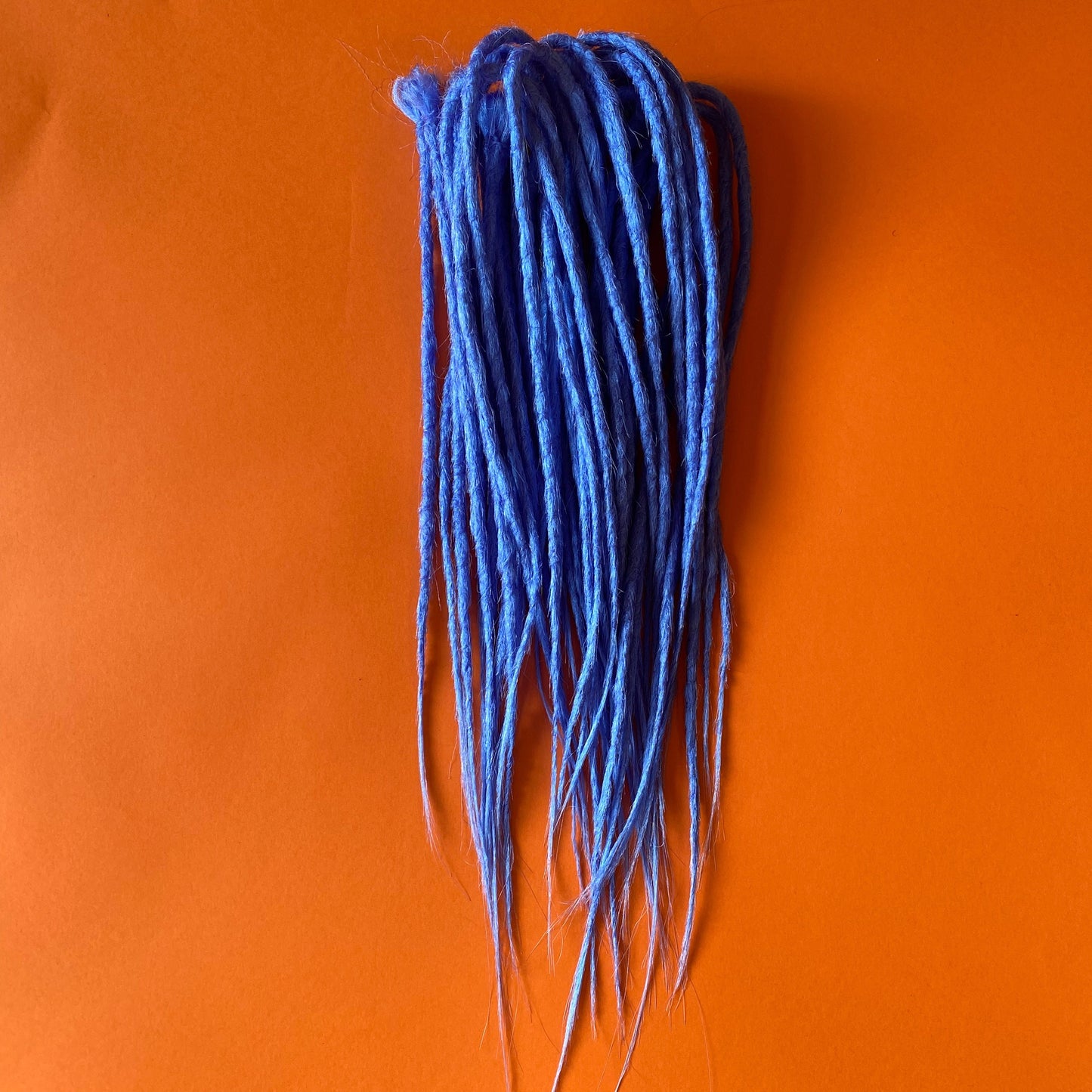 Bright Blue Sythetic dreadlocks