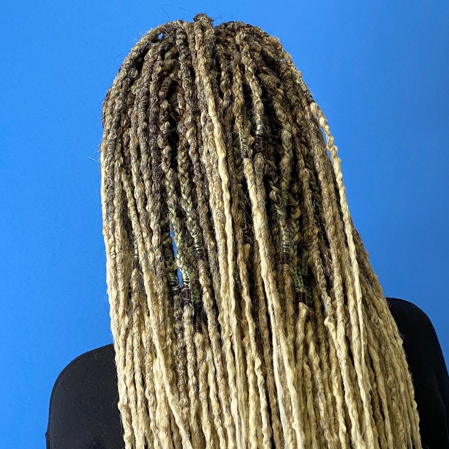 Blonde Ombre Synthetic Dreadlocks