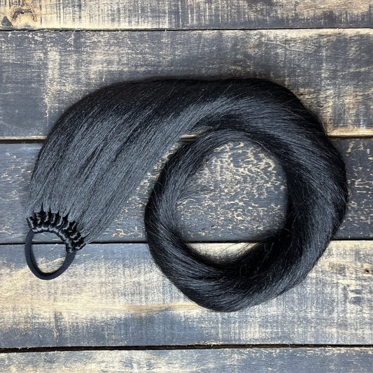 Synthetic Hair Extensions Ponytails on elastic band