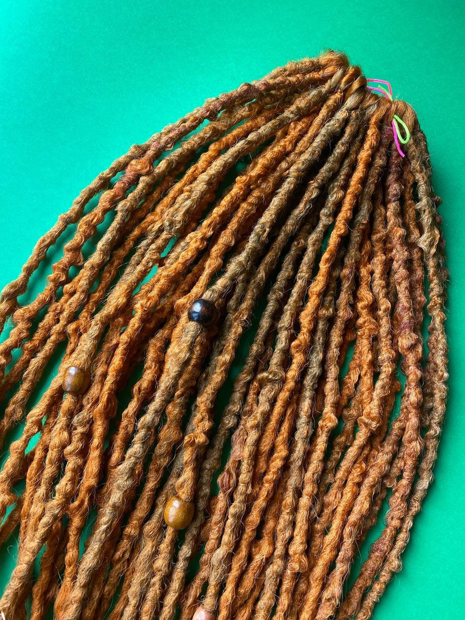 Red Synthetic Dreadlocks