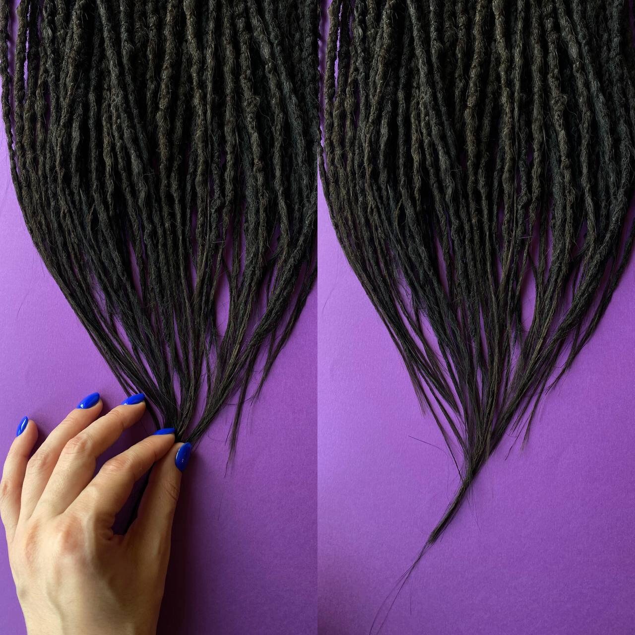 Dark Brown Synthetic Dreadlocks