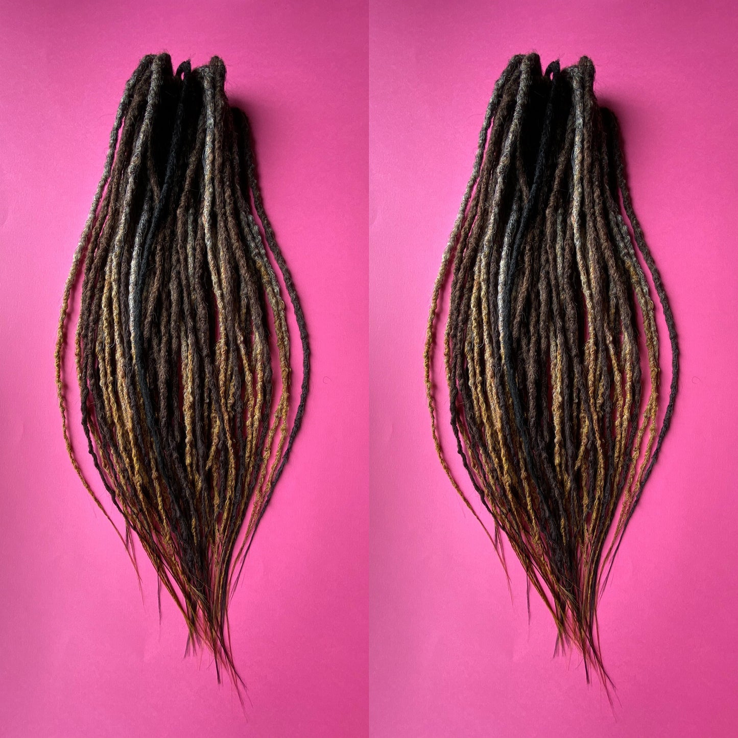 Brown Mix Shades Crochet Dreadlocks