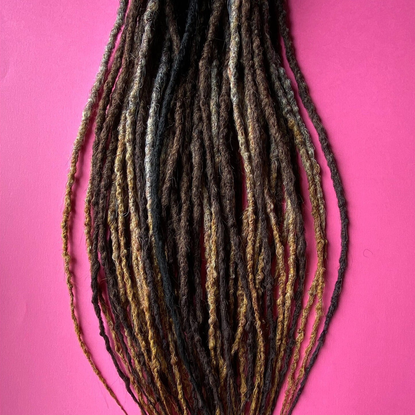 Brown Mix Shades Crochet Dreadlocks