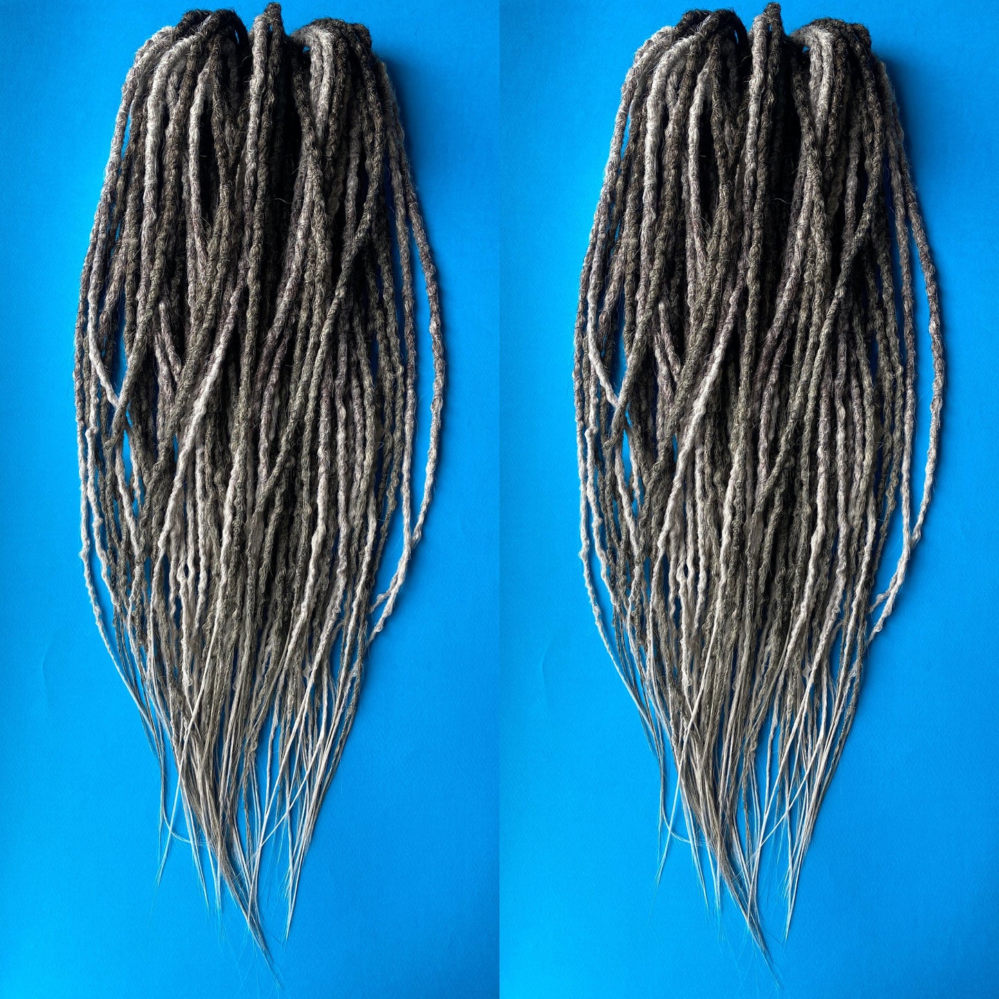 Dark Gray Synthetic Dreadlocks