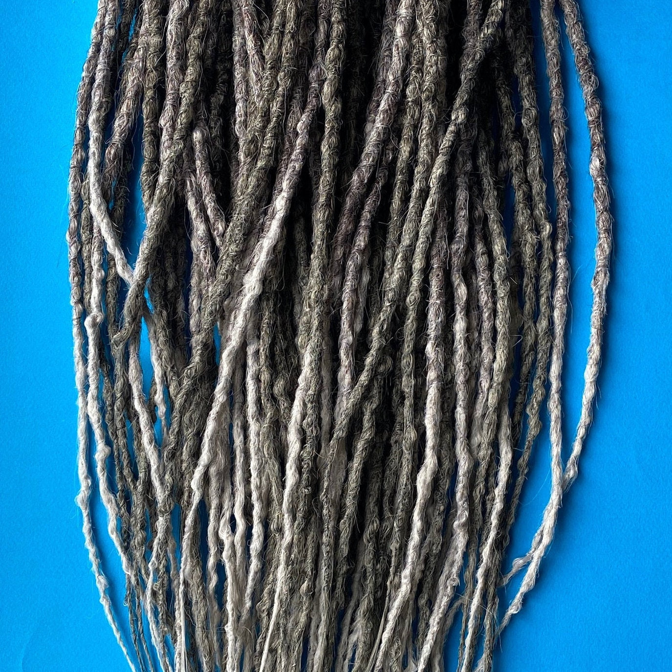 Dark Gray Synthetic Dreadlocks