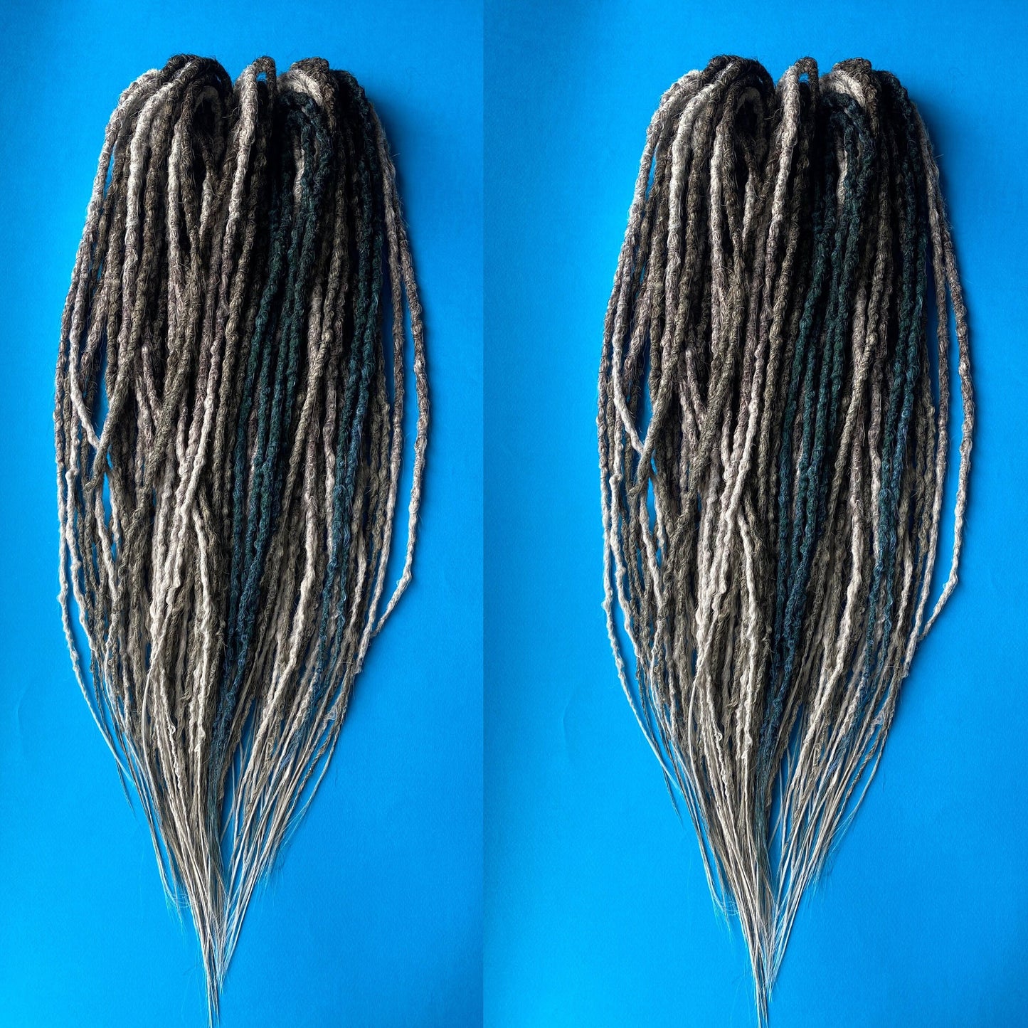 Dark Gray Synthetic Dreadlocks