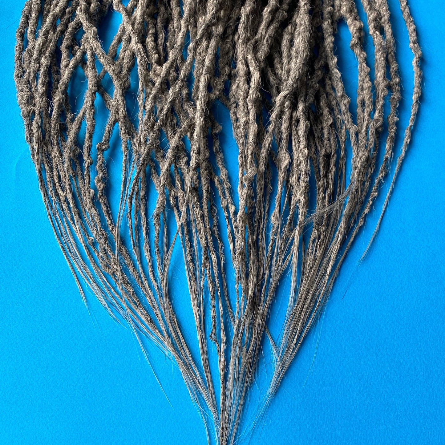 Wolf Gray Synthetic Dreadlocks