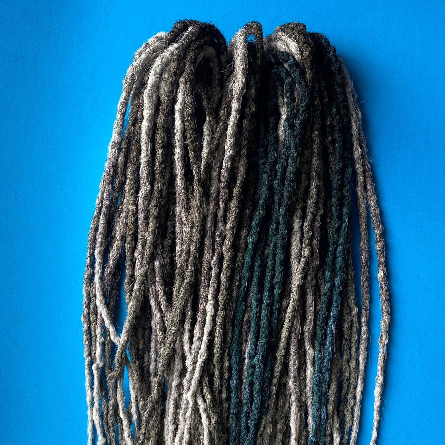 Dark Gray Synthetic Dreadlocks