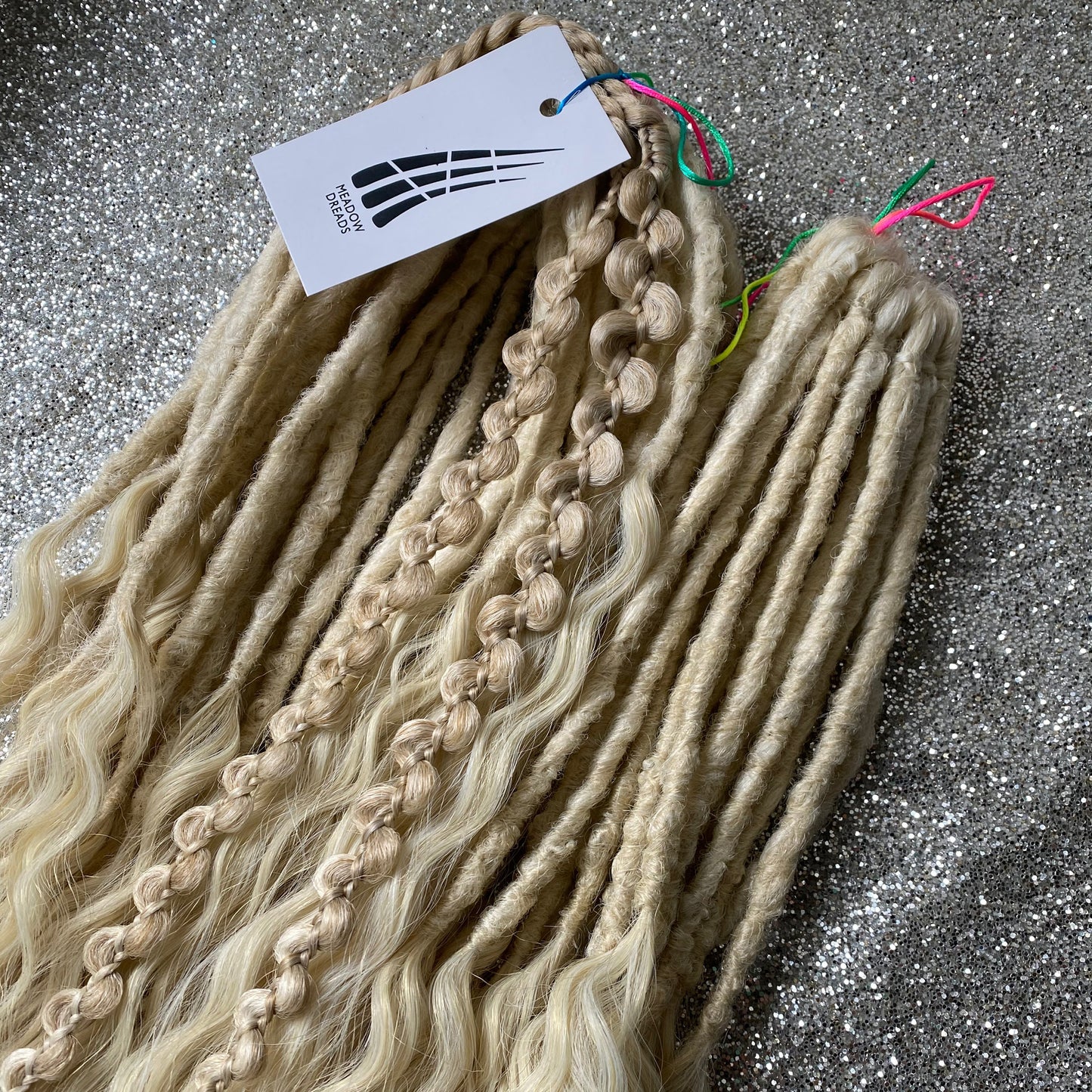 Blonde Curly Dreadlocks