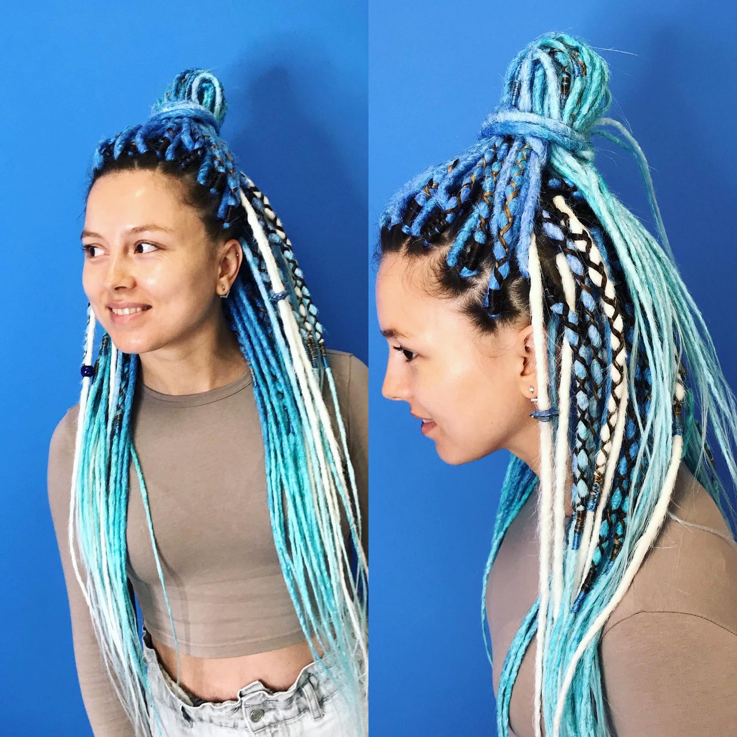 Mermaid Synthetic Dreadlocks