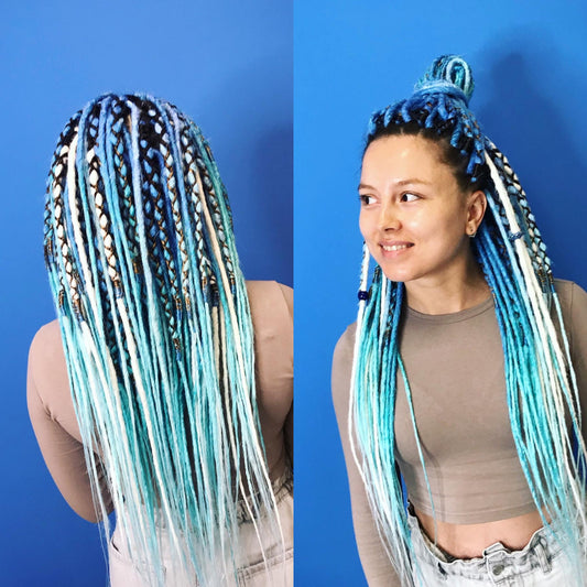 Mermaid Synthetic Dreadlocks