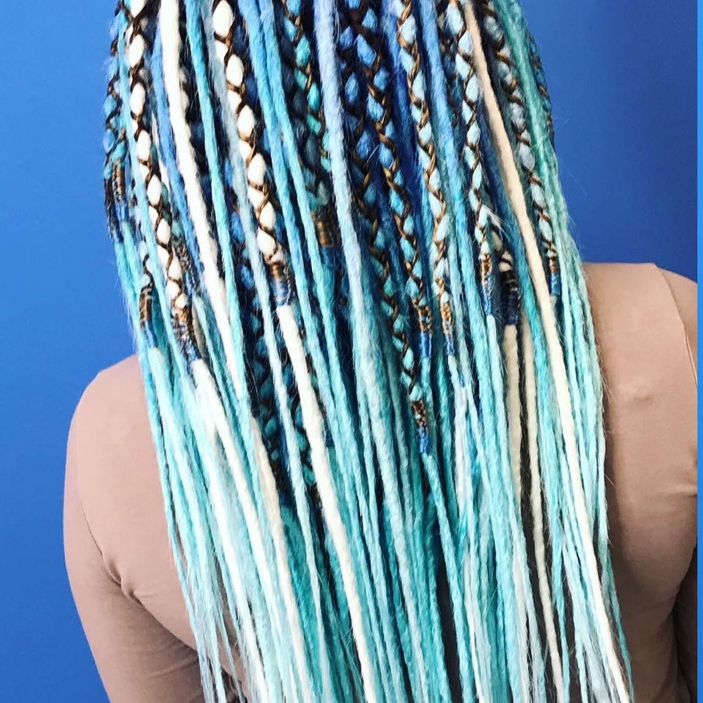 Mermaid Synthetic Dreadlocks