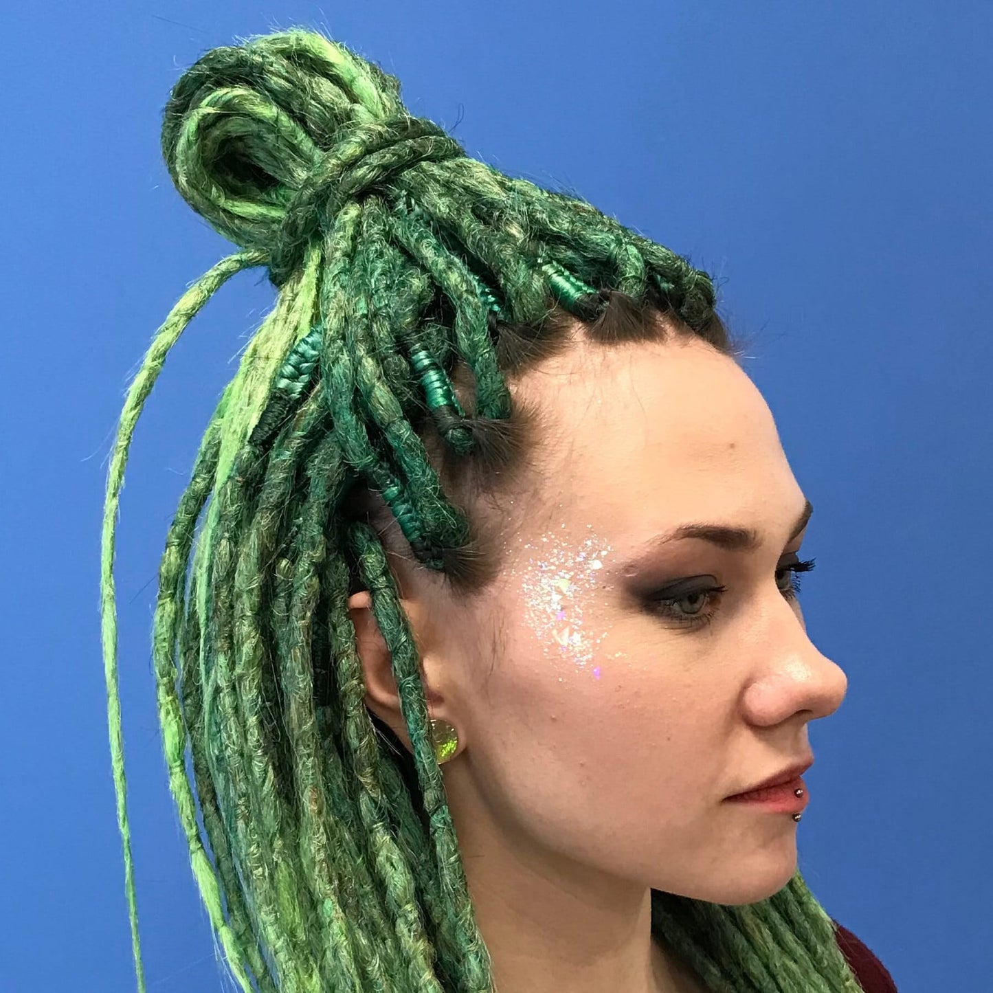 Green Ombre Crochet Dreadlocks