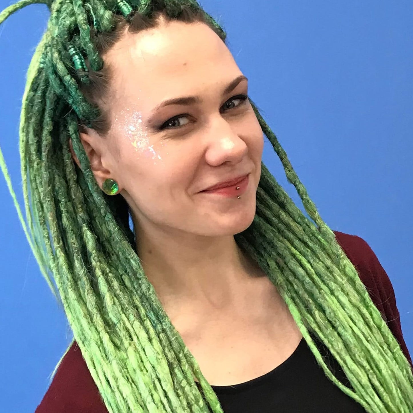 Green Ombre Crochet Dreadlocks