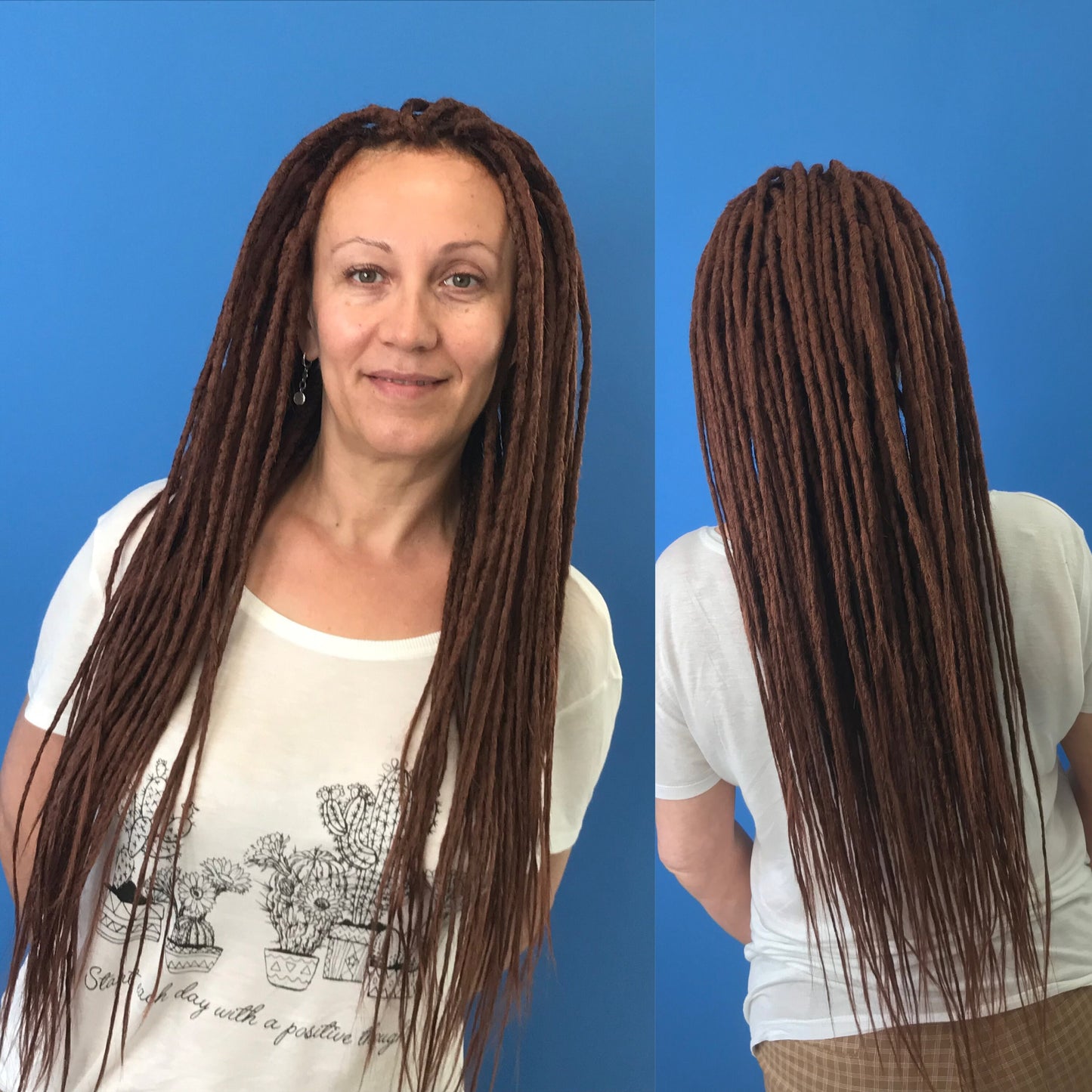 Brown Synthetic Dreadlocks