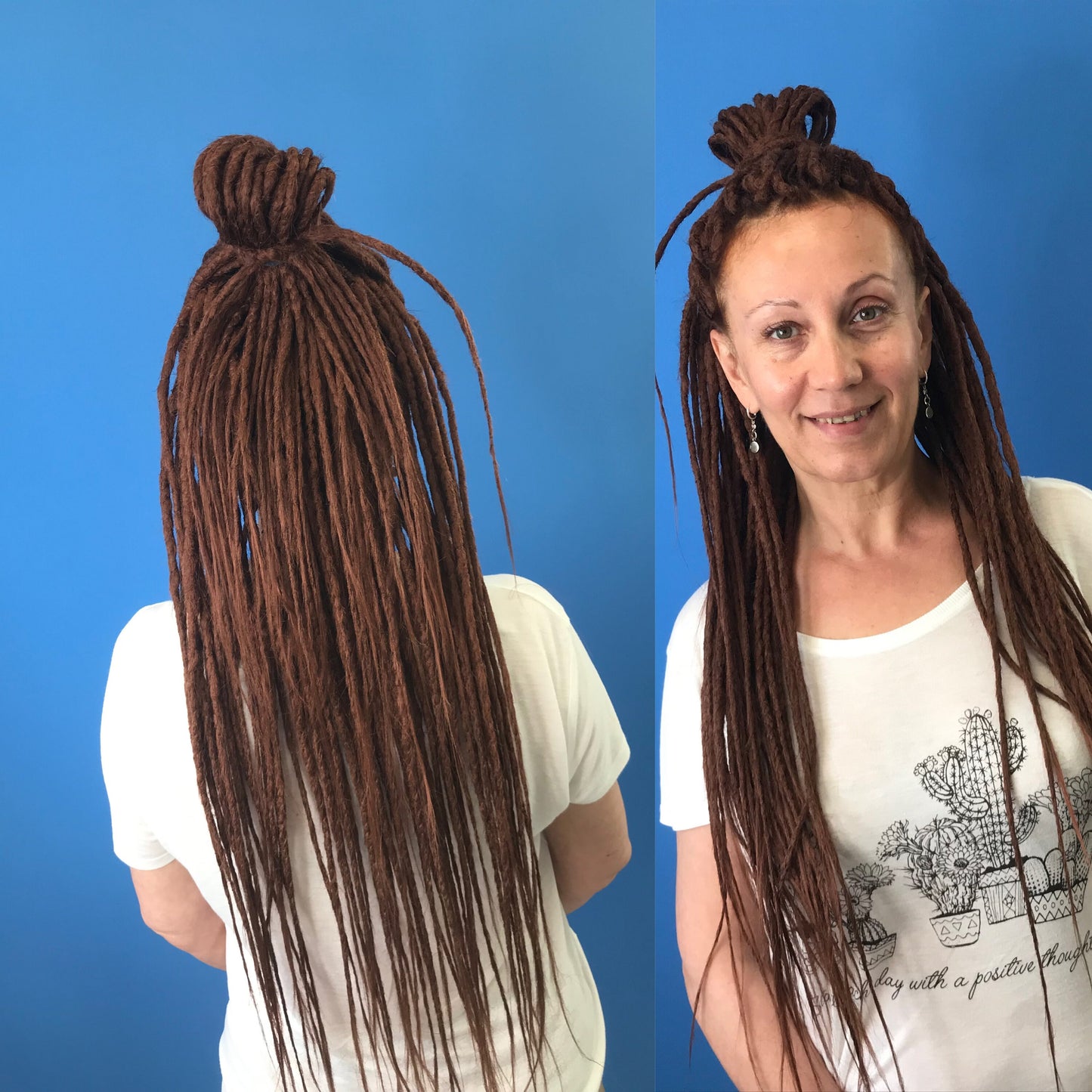 Brown Synthetic Dreadlocks