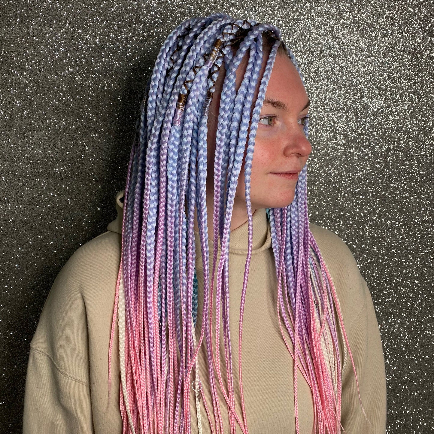 Synthetic Braids Pastel Colors