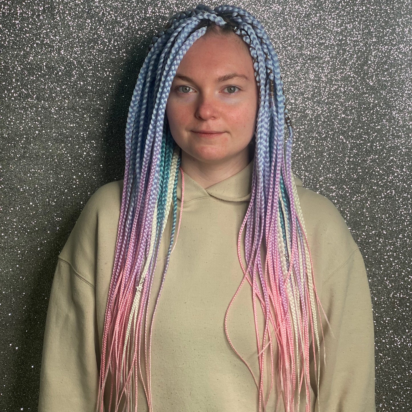 Synthetic Braids Pastel Colors