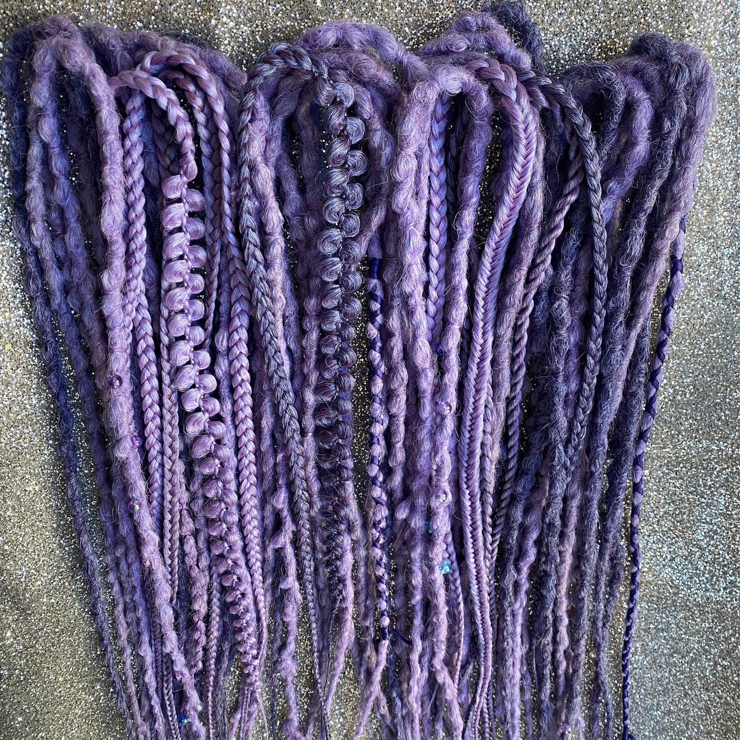 Lavender Synthetic Dreadlocks