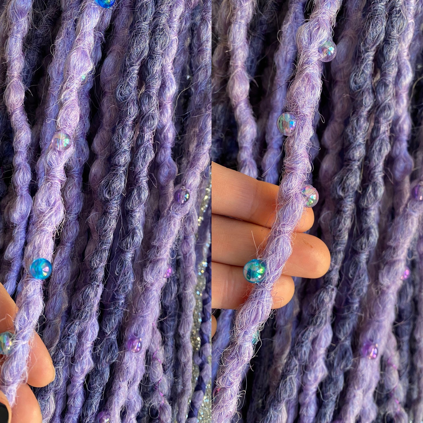 Lavender Synthetic Dreadlocks