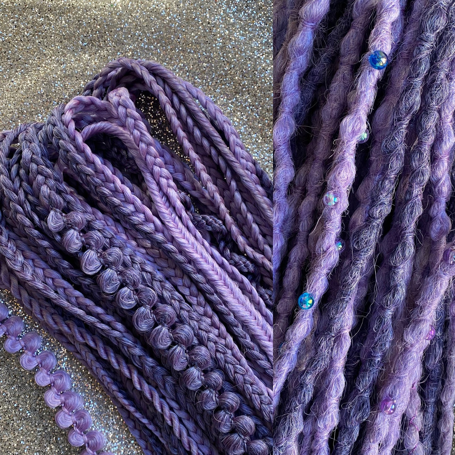 Lavender Synthetic Dreadlocks